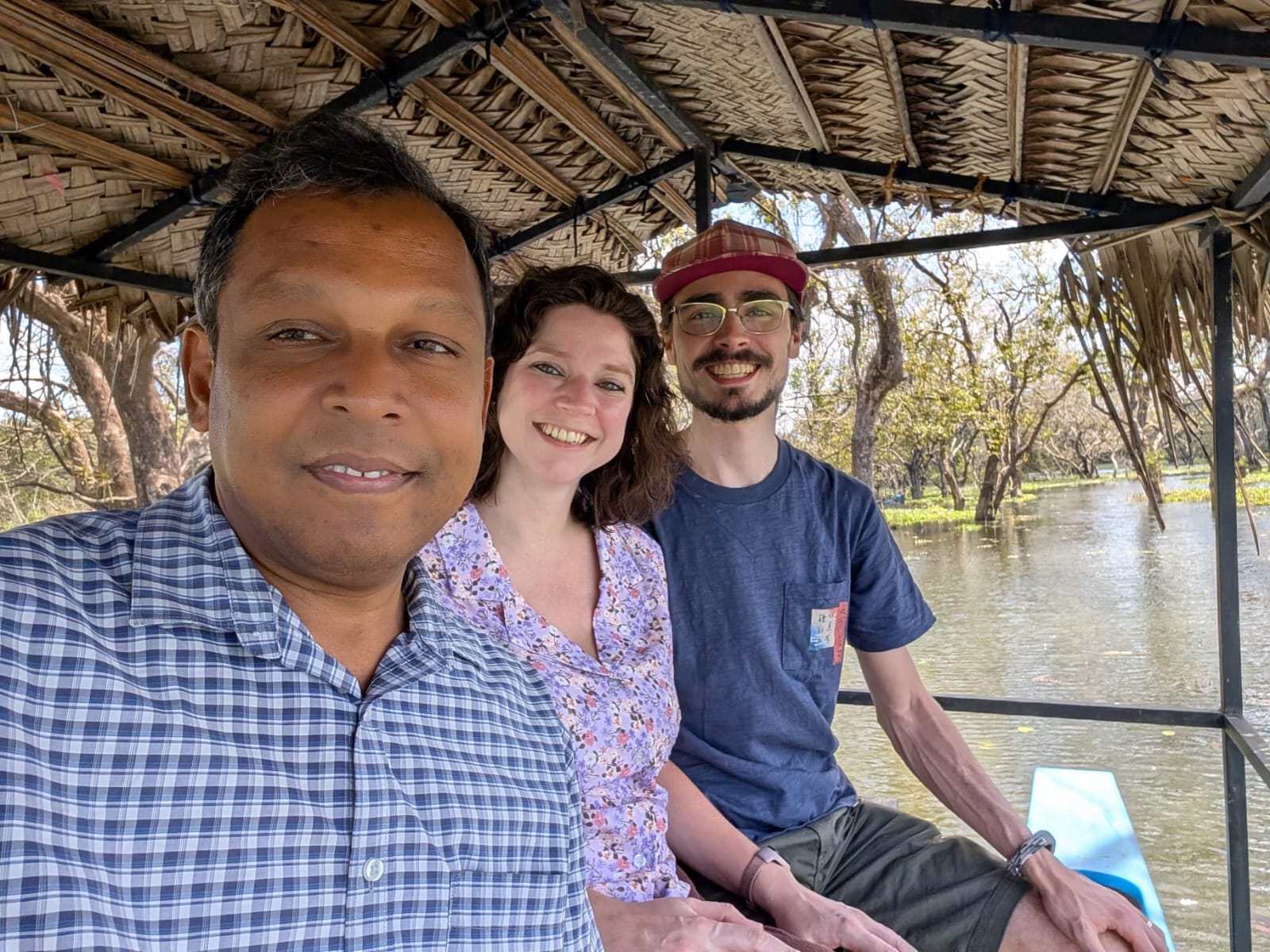Boat ride through Sri Lanka's scenic waterways